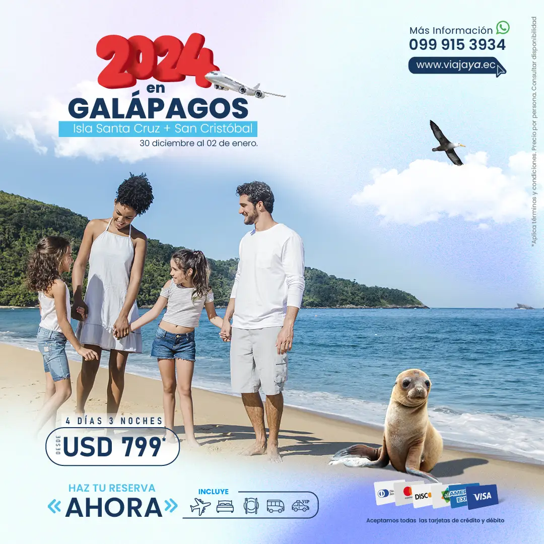viajaya galapagos fin de año