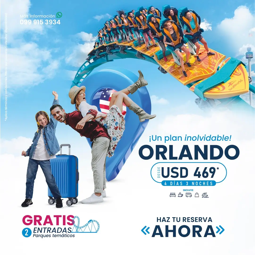 viaja ya orlando